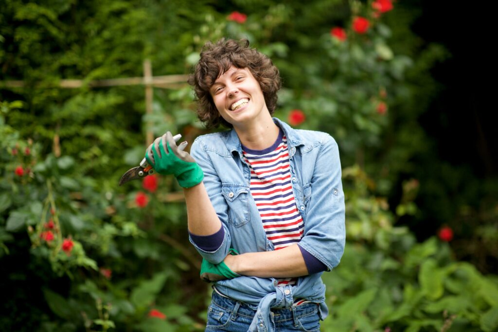 Gardening makes you happy!