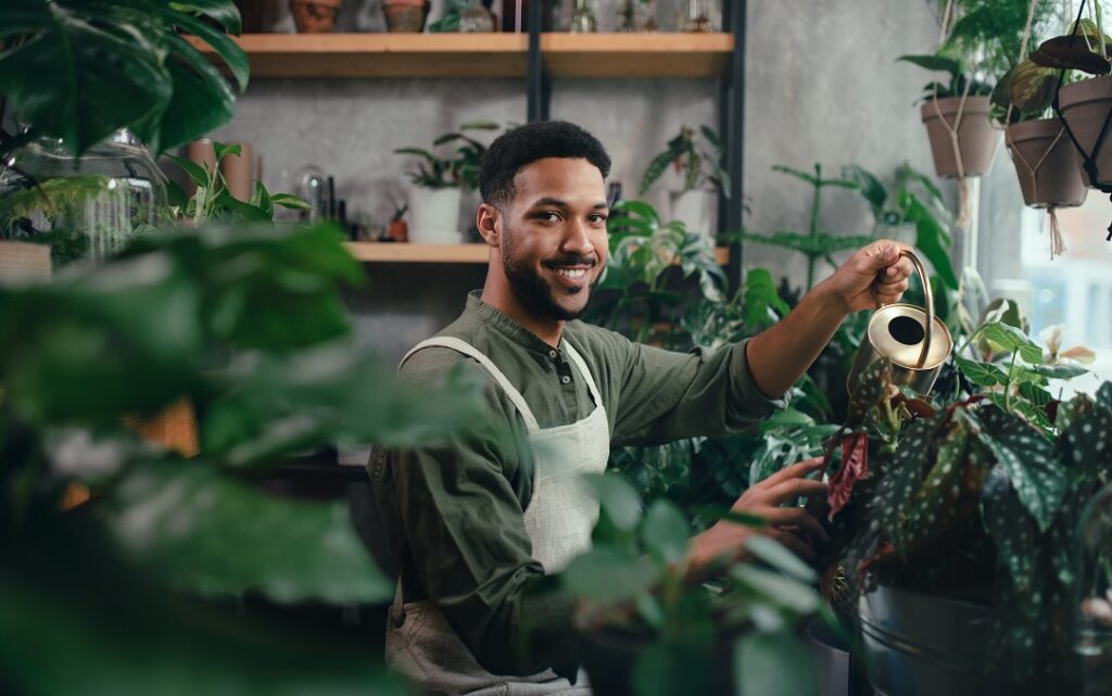 A passion for plants will help you in business